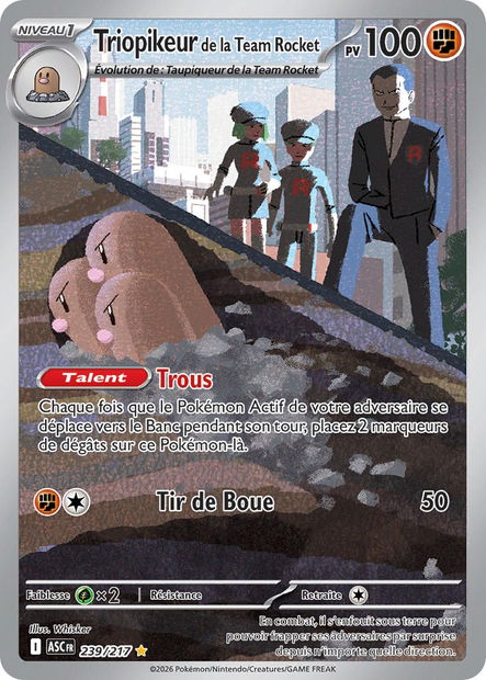 Triopikeur de la Team Rocket (ASC 239)