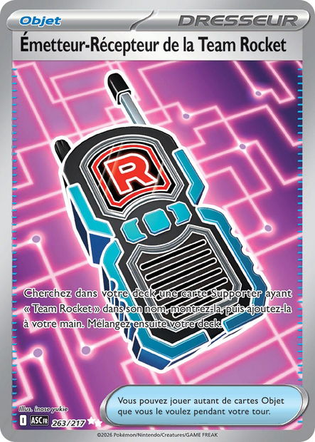 Émetteur-Récepteur de la Team Rocket (ASC 263)