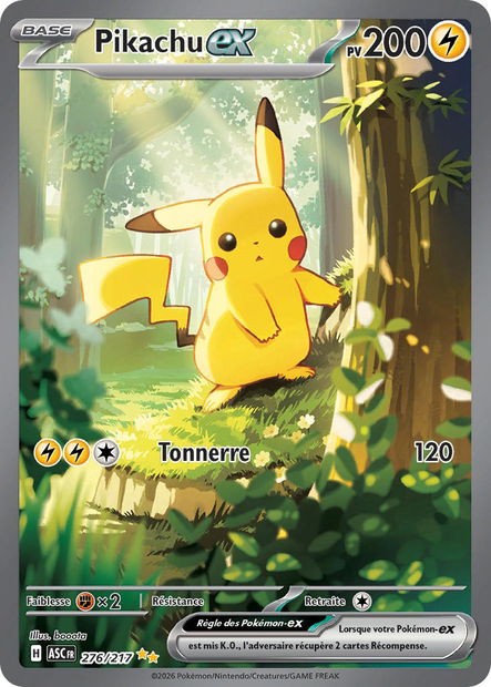 Pikachu ex (ASC 276)