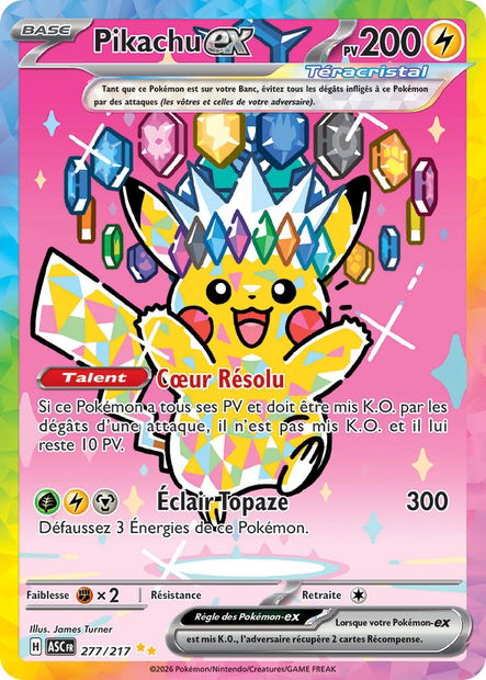 Pikachu ex (ASC 277)