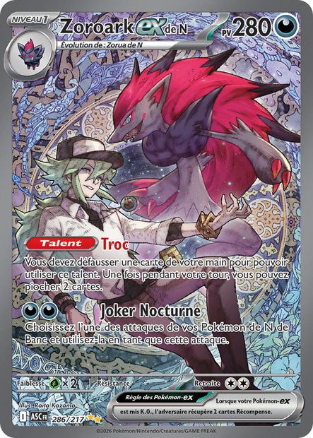 Zoroark ex de N (ASC 286)