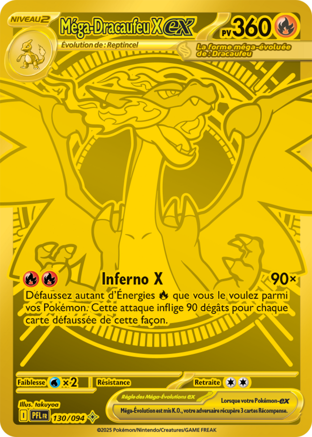 Méga-Dracaufeu X ex (PFL 130)