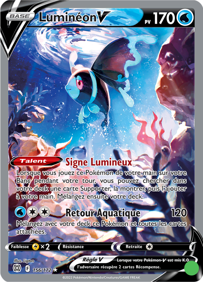 Lumineon - 156/172- Near Mint