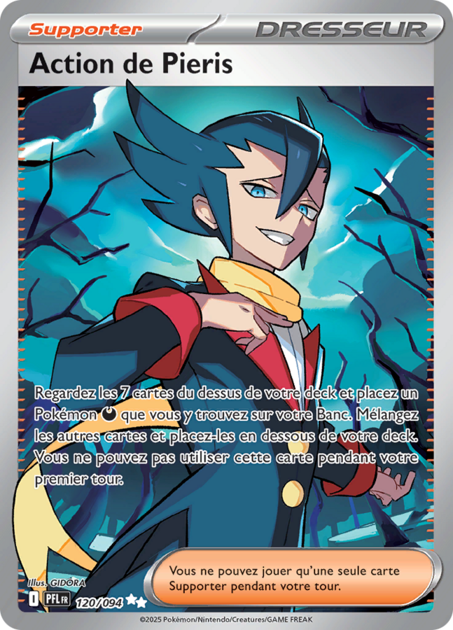 Action de Pieris (PFL 120)