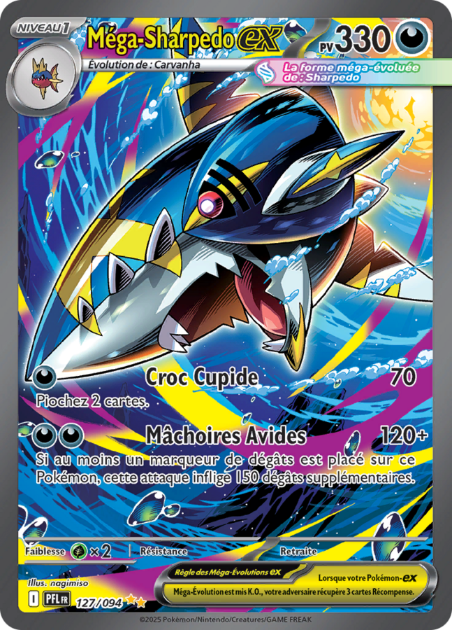 Méga-Sharpedo ex (PFL 127)