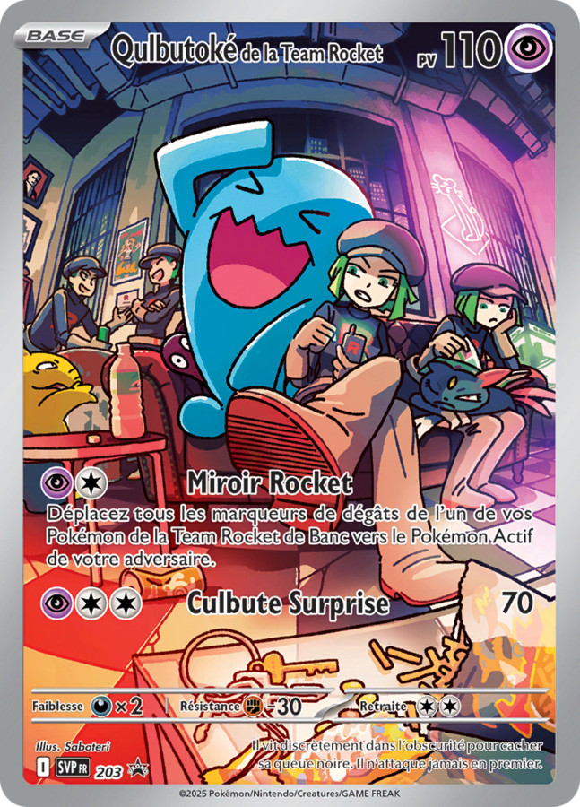 Qulbutoké de la Team Rocket (SVP 203)