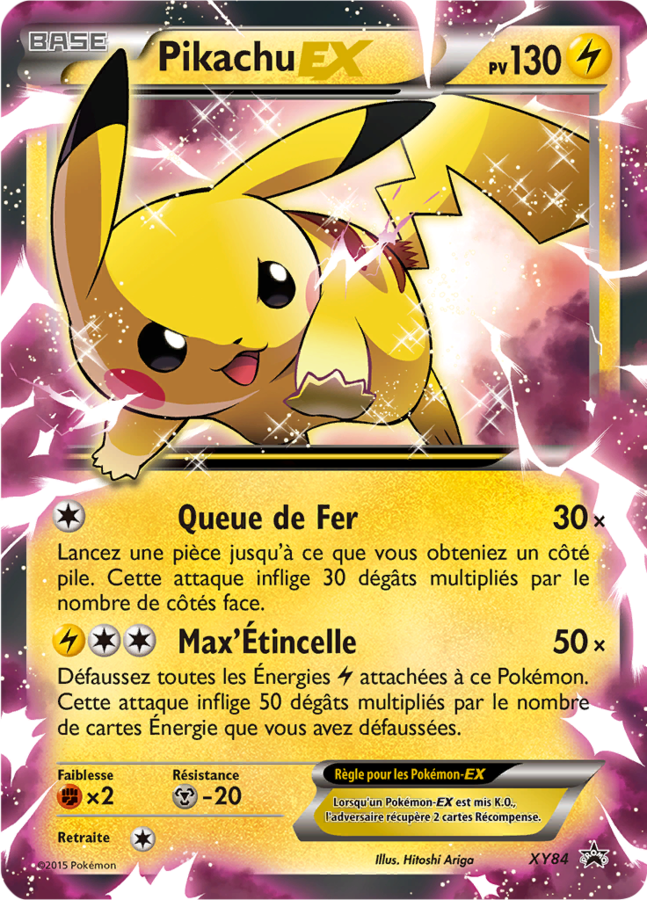Pikachu EX (XY84)