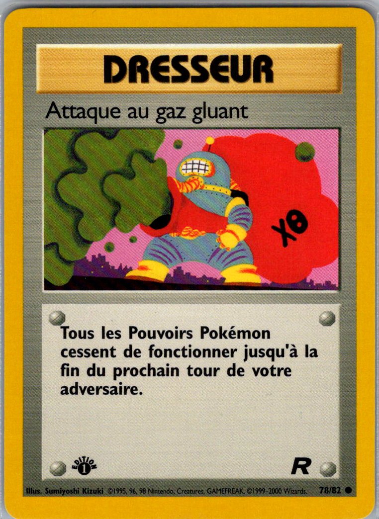 Attaque gaz gluant - ROCKET - Edition 1 - FR