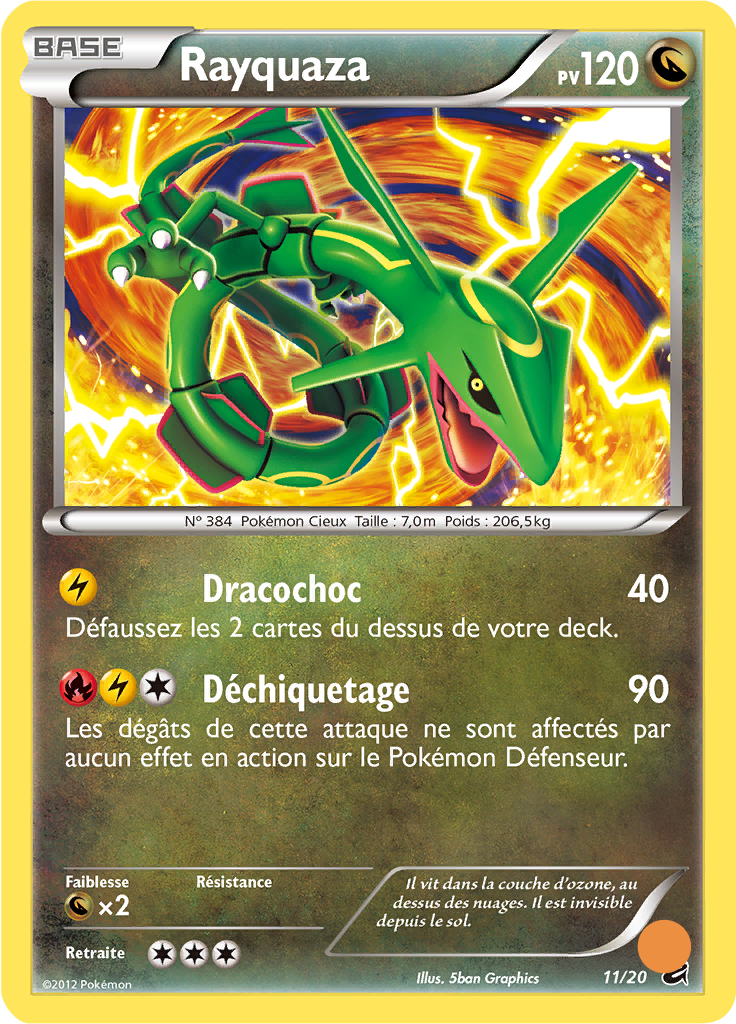 Rayquaza - 11/20 - Excellent
