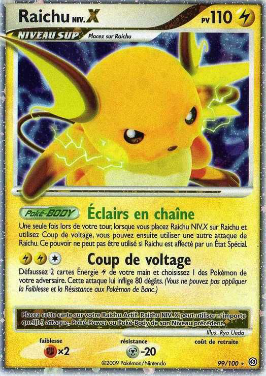 Raichu niv.X (STF 99)