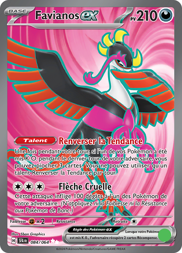 Favianos ex - 084/064 - Near Mint