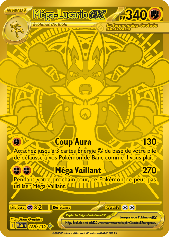 Méga-Lucario ex (MEG 188)