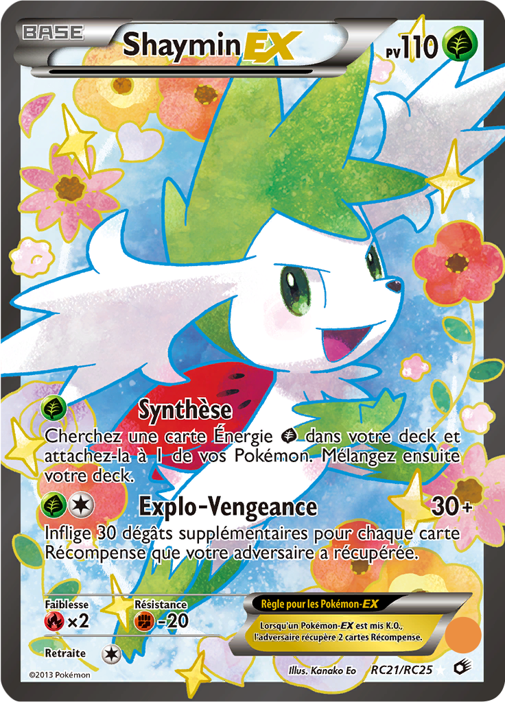 Shaymin ex - RC21/RC25 - Good