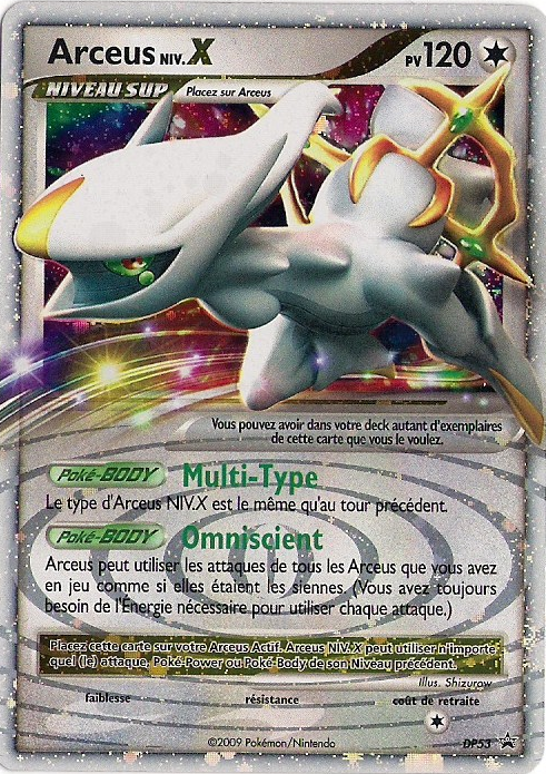 Arceus NIV.X (DPPR 53)