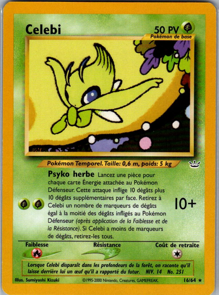 CELEBI - Neo revelation - FR