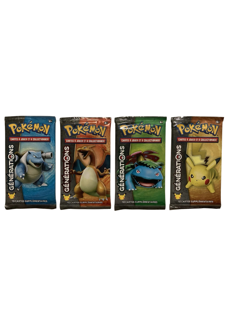 Art set - 4 boosters - Generation - FR
