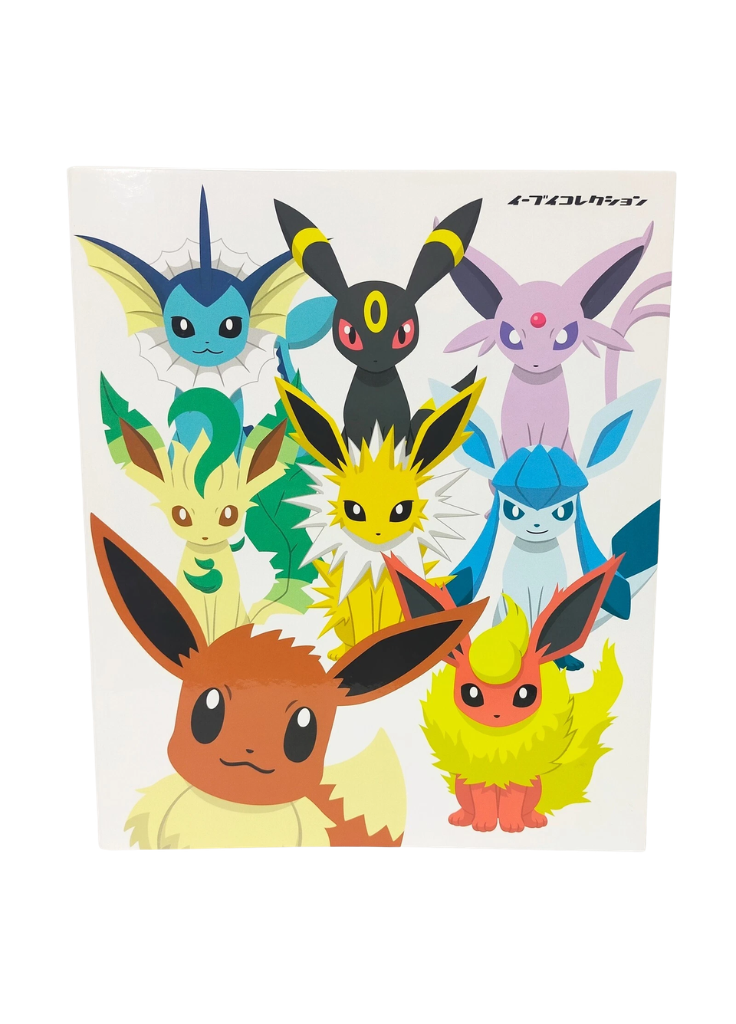 Eeveelutions Binder Folder 2012 Japanese Pokemon Center - BW Promo Set Artwork