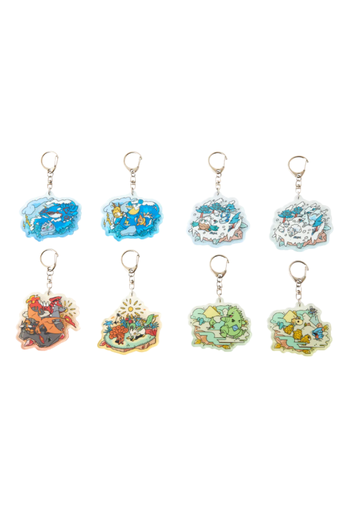 Porte clés Acry Otenki Team Blind Box