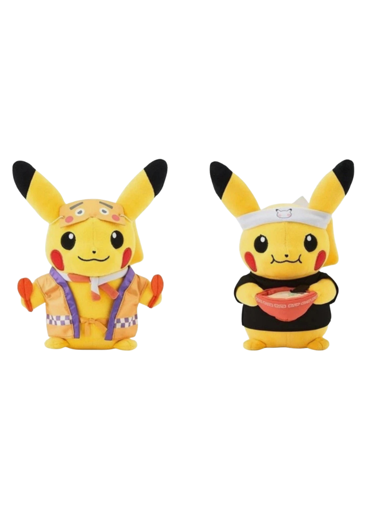 Peluche Pikachu Ramen & Fukuoka Duo
