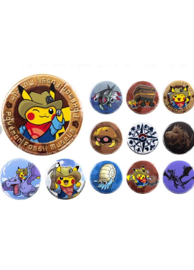 Badge  Pokémon Fossil Museum