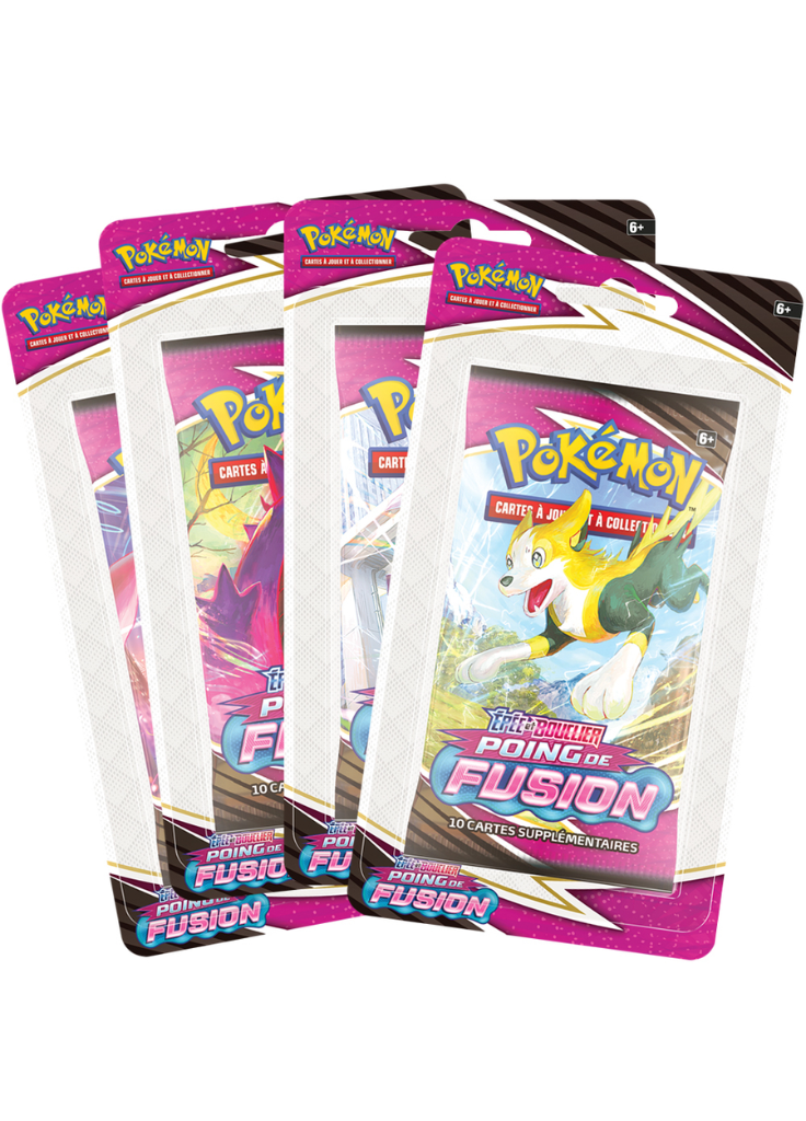 Art set - 4 blisters scellés- Poing de fusion - FR