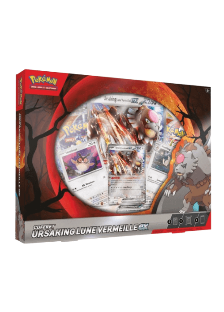 COFFRET URSAKING LUNE VERMEILLE