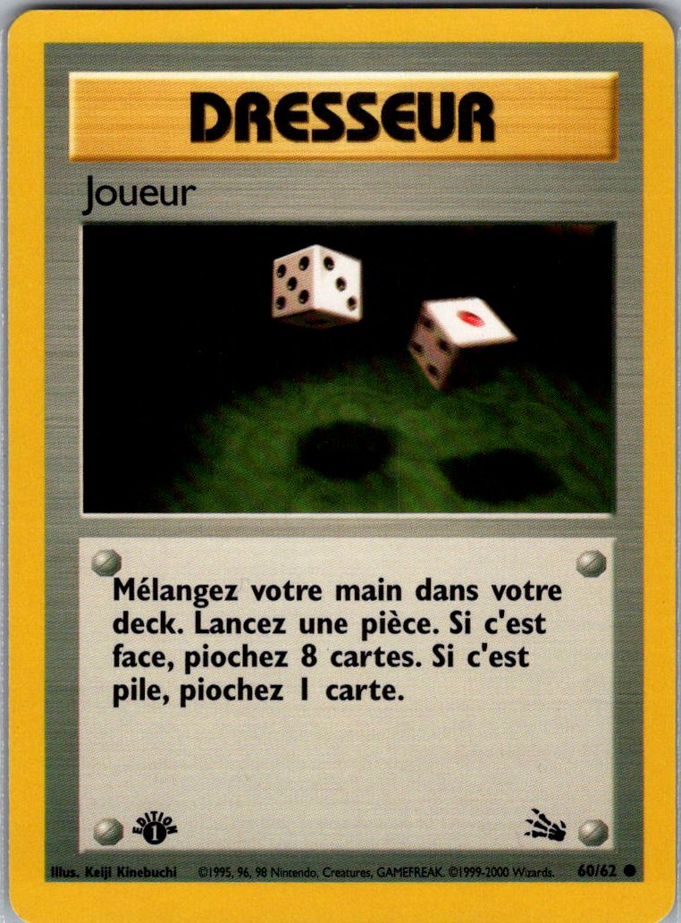 Joueur - Fossile- Edition 1- FR