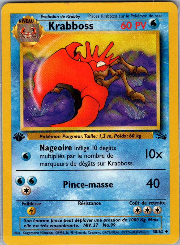 Kraboss - Fossile- Edition 1- FR