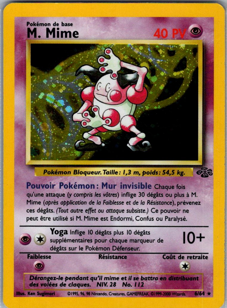 Mr mime - Jungle- Edition 2 - FR