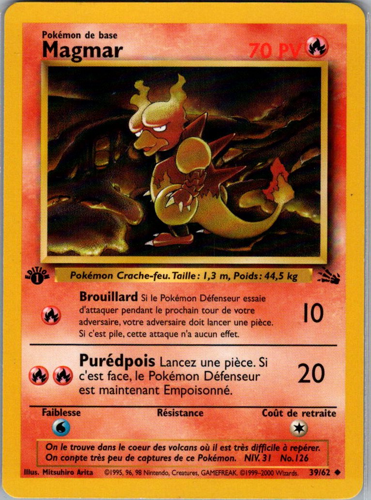 Magmar - Fossile- Edition 1- FR