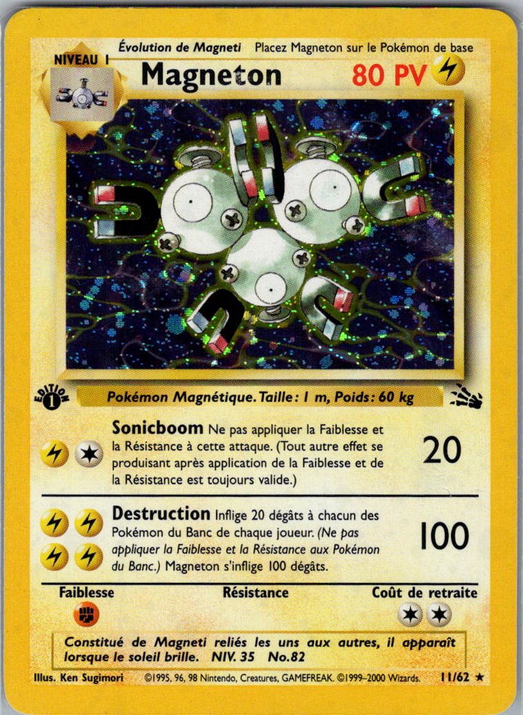 Magneton - Fossile- Edition 1- FR