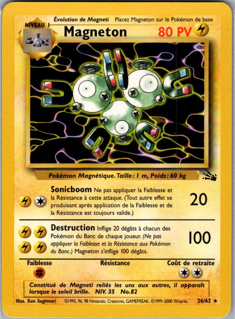 Magneton - fossile - edition 2 - FR