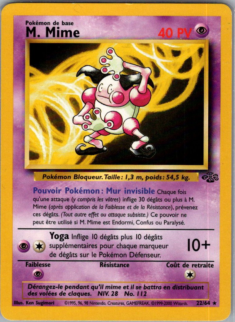 Mr Mime - jungle - edition 2 - FR