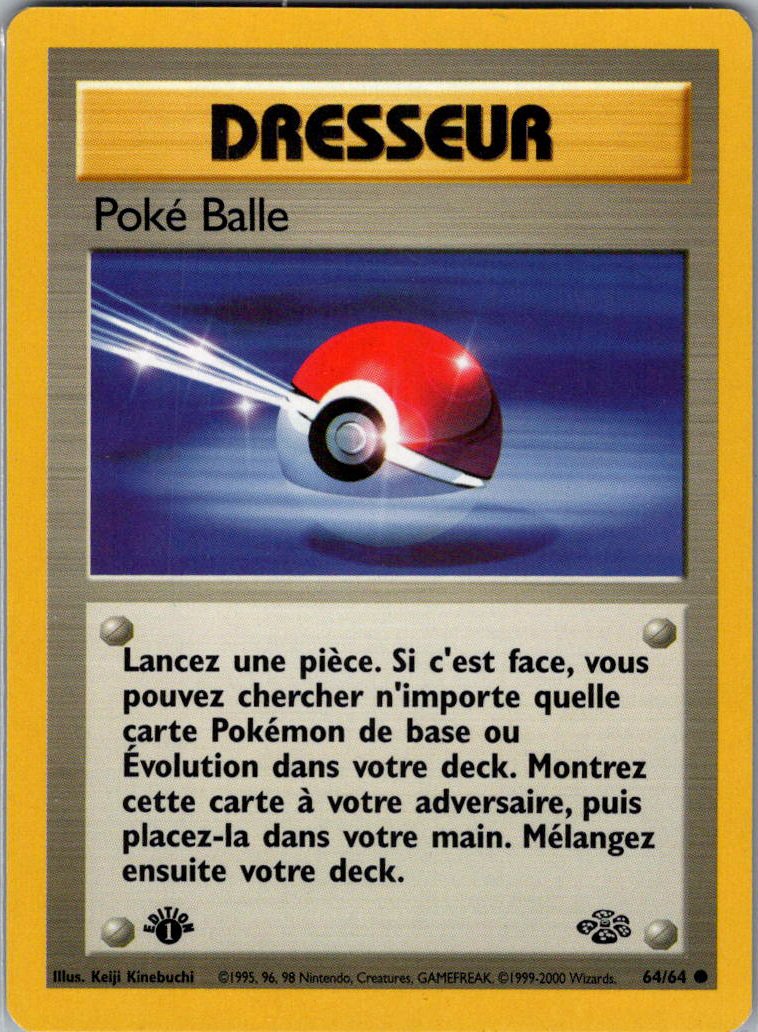 Poke balle  - Jungle- Edition 1- FR