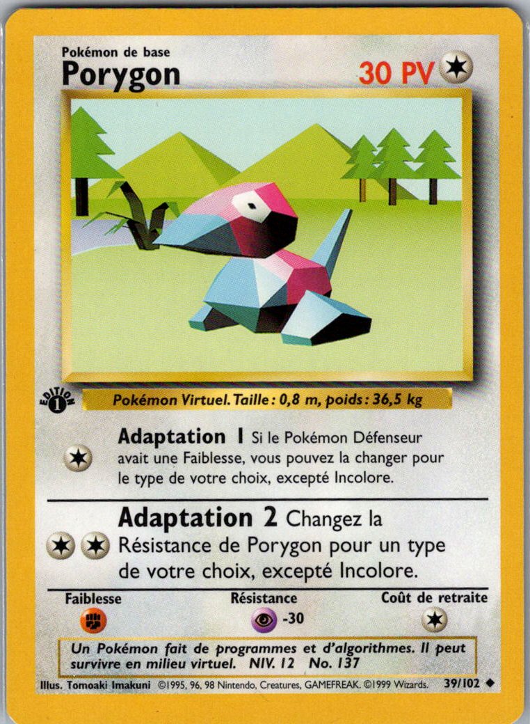 Porygon - Set de base - Edition 1 - FR
