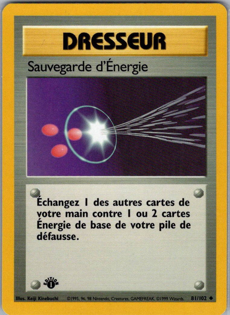 Sauvegarde d'énergie - Set de base - Edition 1 - FR