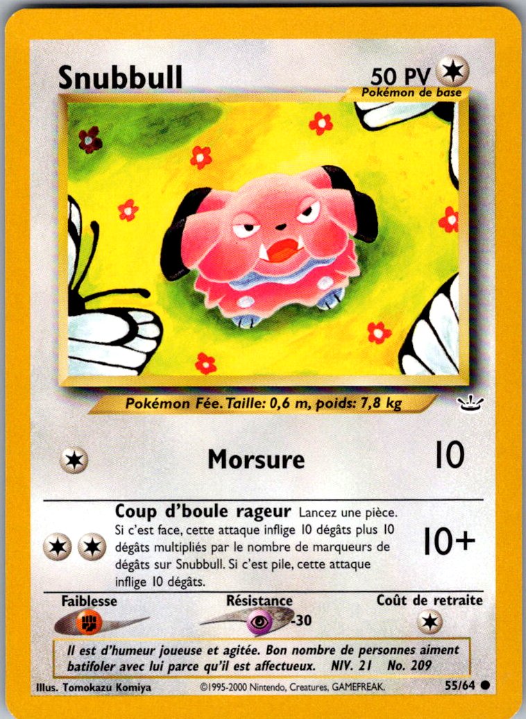 Snubbull - Neo revelation - FR