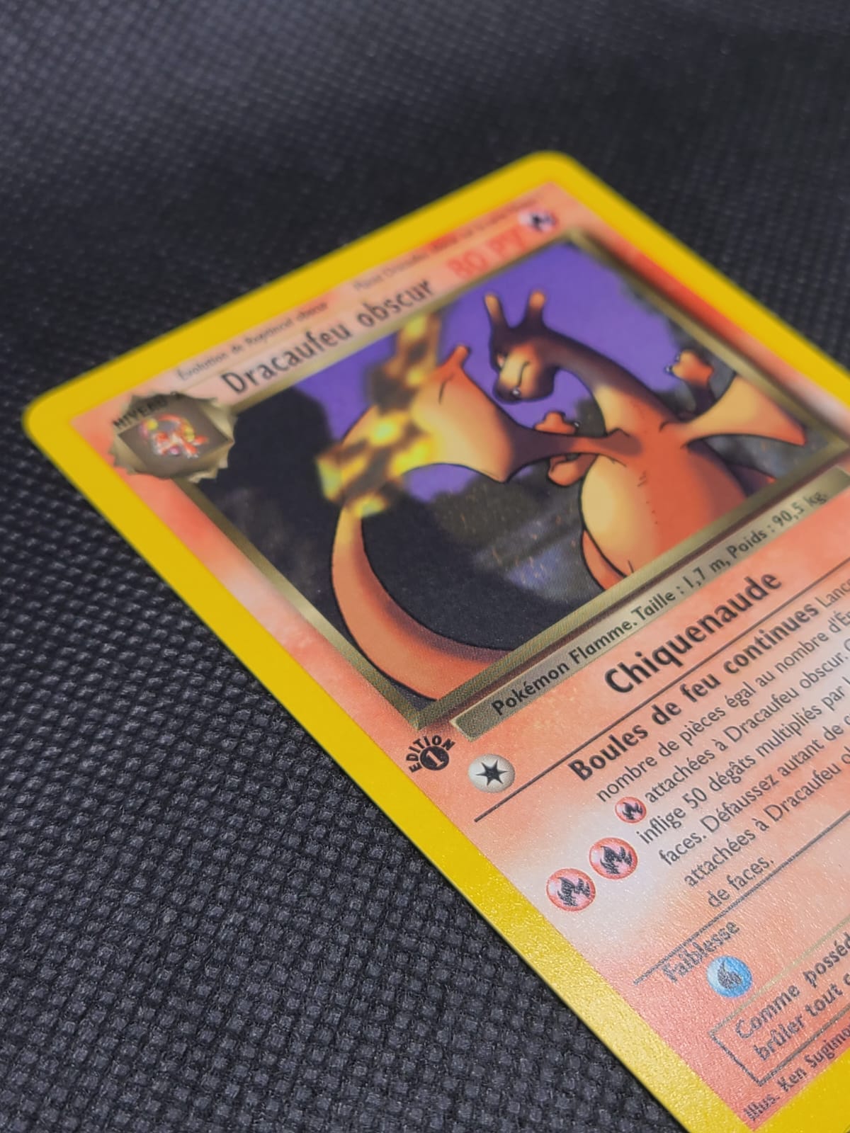 Dracaufeu obscur - EXC -  Non Holo - ROCKET - Edition 1 - FR