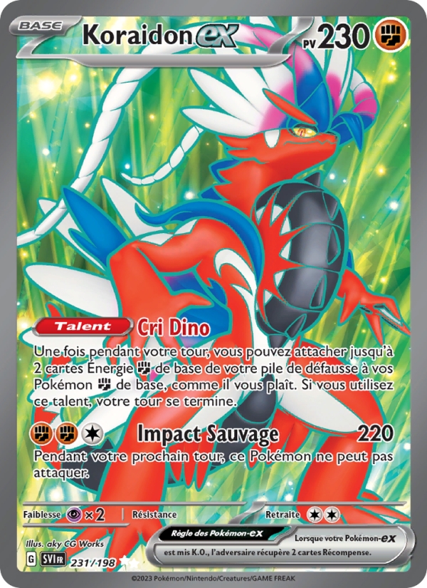 Koraidon ex (SV1 231)
