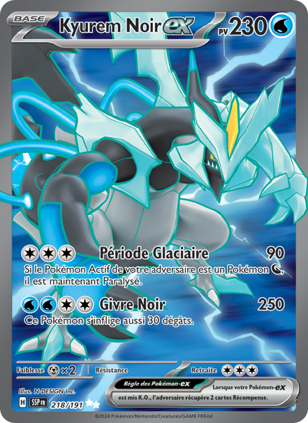 Kyurem Noir ex (SSP 218)
