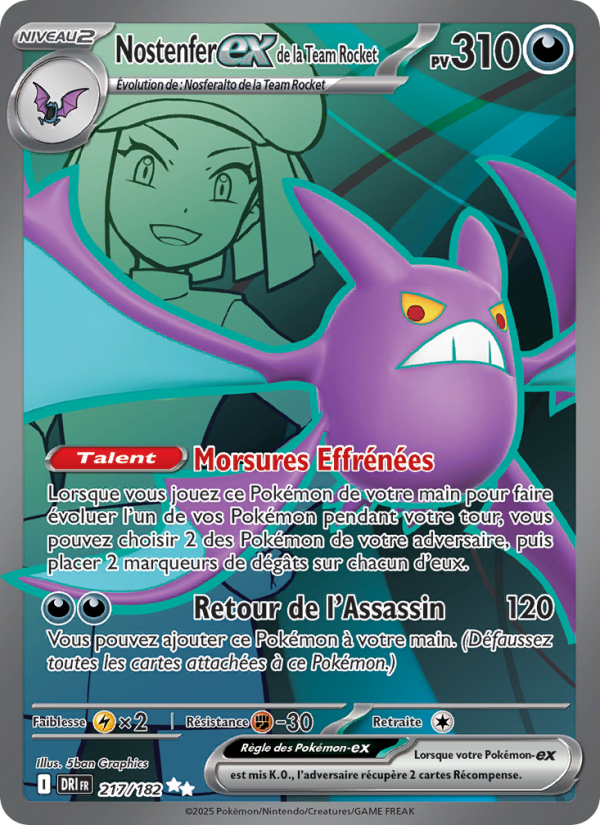 Nostenfer de la Team Rocket ex (DRI 217)