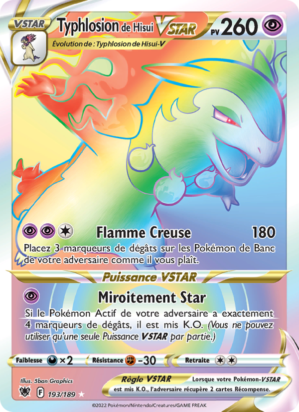 Typhlosion de Hisui VSTAR (ASR 193)