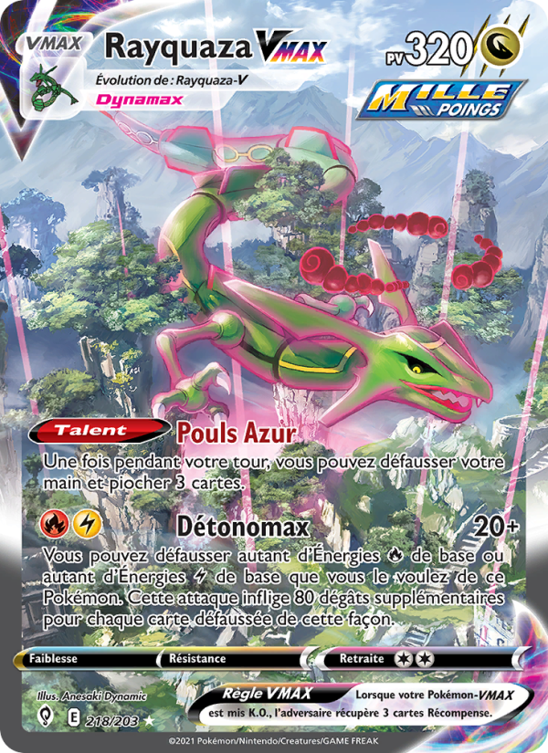 Rayquaza VMAX (EVS 218)