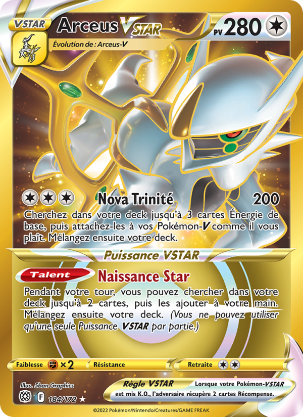 Arceus VSTAR (BRS 184)