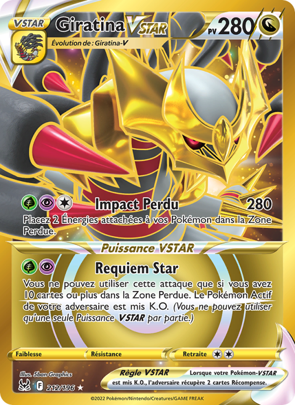 Giratina VSTAR (LOR 212)