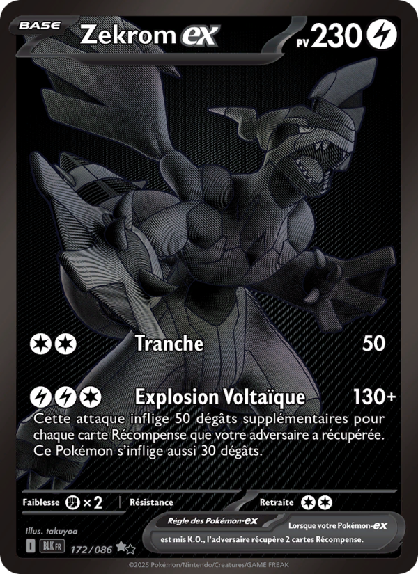Zekrom ex (BLK 172)