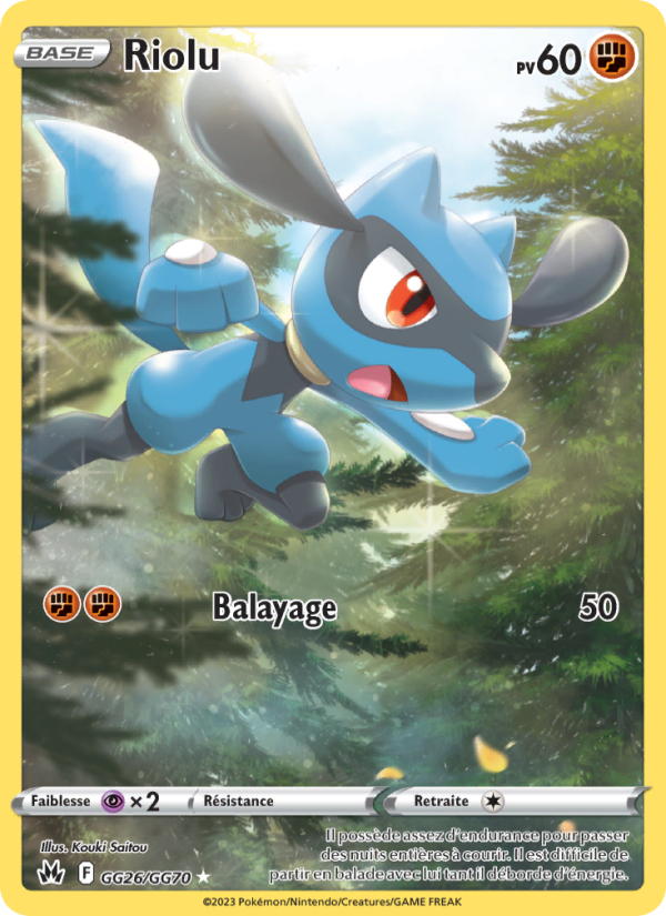 Riolu (CRZ GG26)