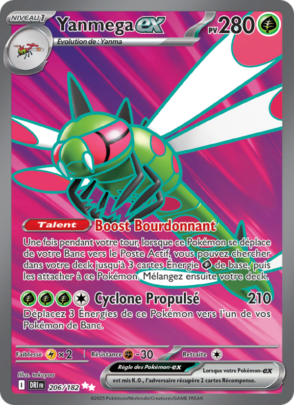 Yanmega ex (DRI 206)