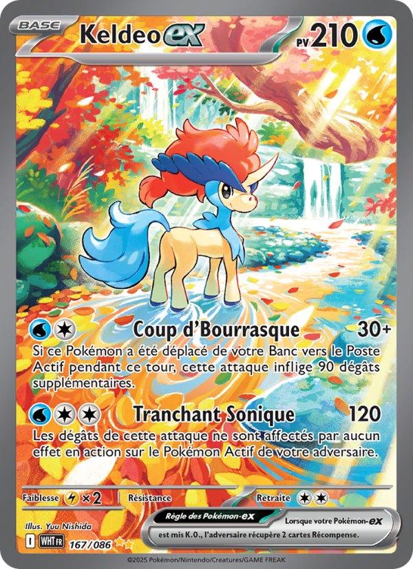 Keldeo ex (WHT 167)