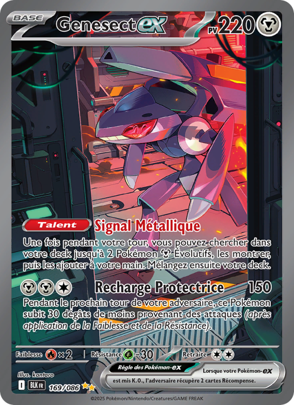 Genesect ex (BLK 169)